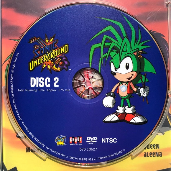Sonic Underground DVD Anime Television Series 2007 826663106251 CD Soundtrack - Picture 9 of 15